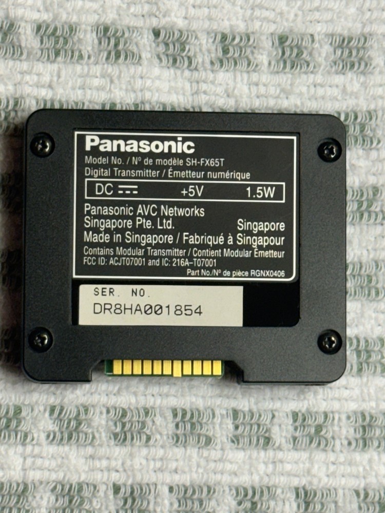 PANASONIC SH-FX65T - Wireless Speaker System Digital Transmitter - OEM Original