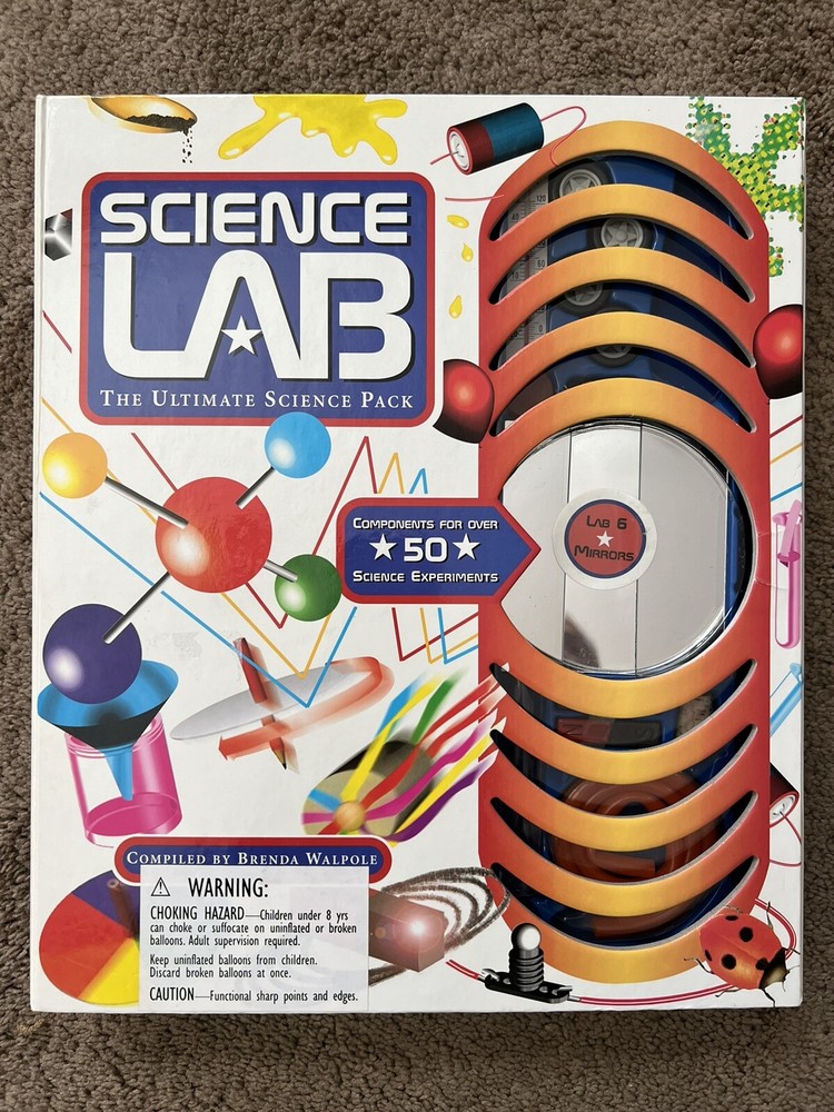 Science Lab Science Pack With 50 Experiments NEW