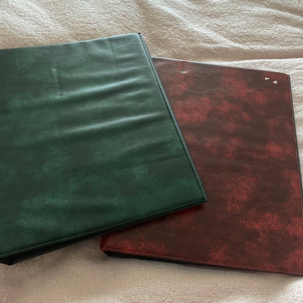 2 X DUCHY' M PADDED STAMP FIRST DAY COVERS ALBUMS & PAGES Folders vintage