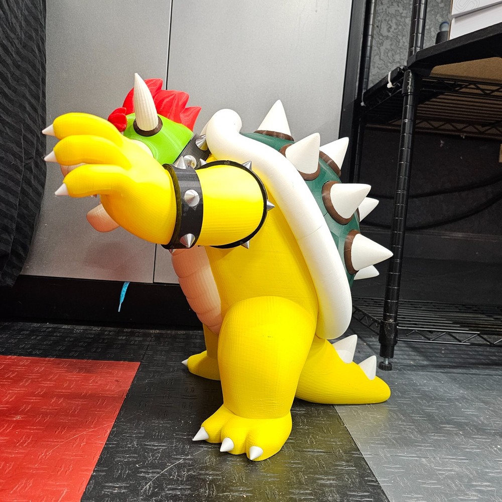 Bowser From Mario! - 3D Printed! - Small – A Colossal Marvel!