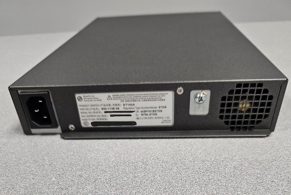MITEL SHORETEL ST100A VOICE SWITCH FULLY TESTED 10581 EXCELLENT + BRACKETS