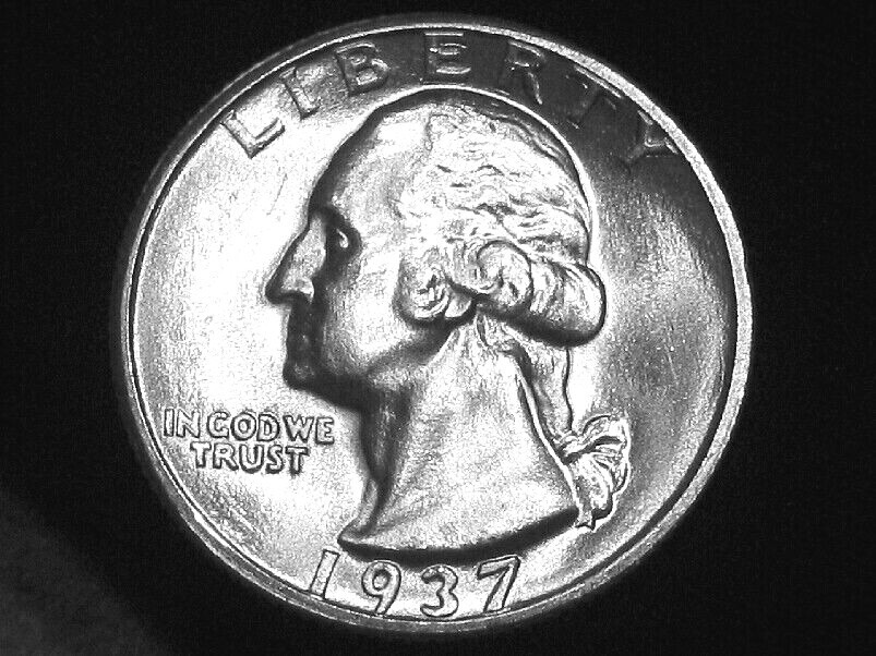 1937-D Washington Quarter --- Gem Uncirculated