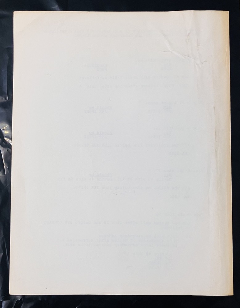 Vintage Commodore BASIC 4.0 Manual Update Errata Sheet, 1980, Part: 320963, Rare