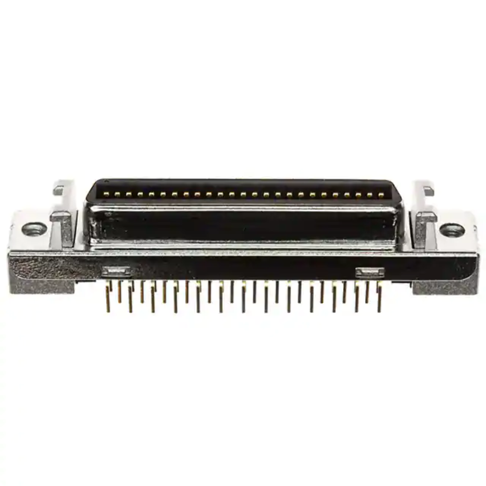 10250-6212PC Connector Receptacle D-Sub 50 Position Panel Mount Through Hole Sol