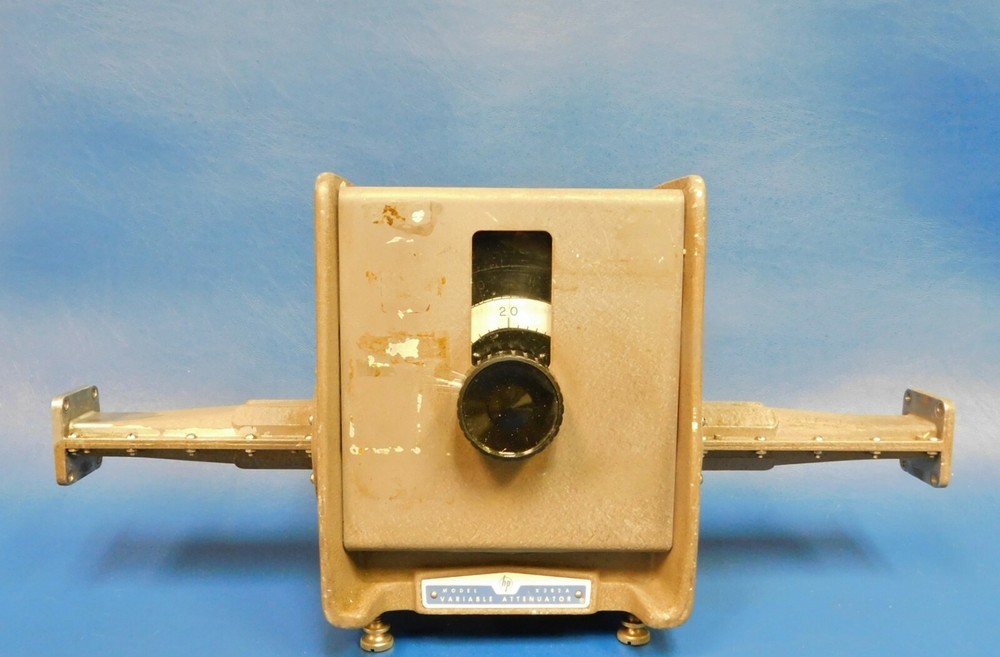 Agilent HP Keysight X382A Waveguide Variable Attenuator 12.4 GHz Untested