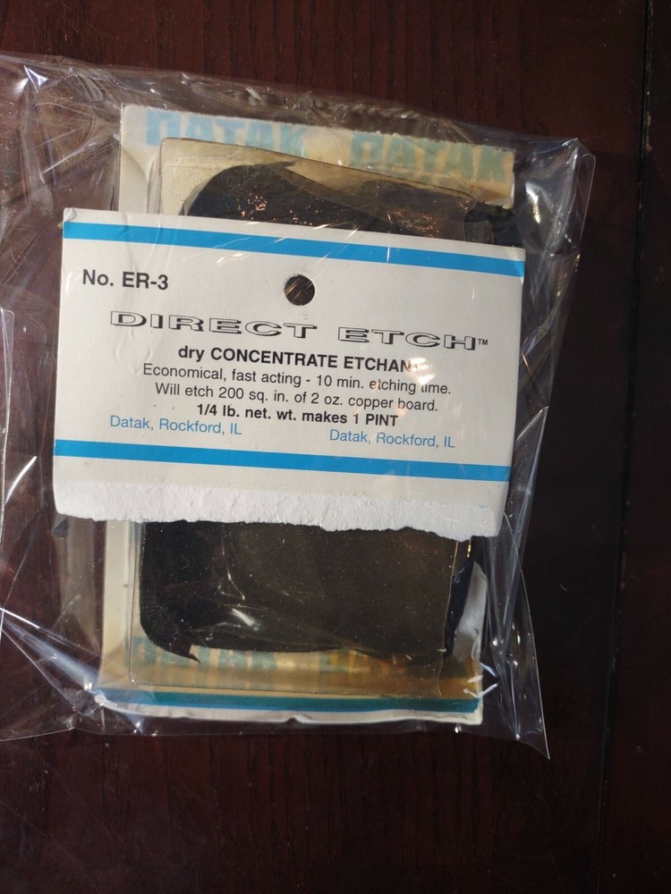 Direct Etch Dry Concentrate Etchant No. ER-3