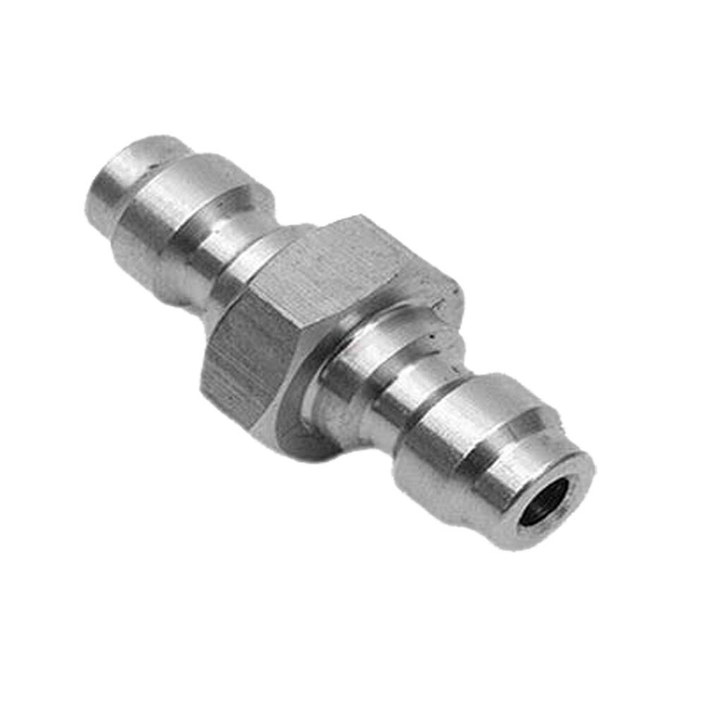 Durable Double Male Quick Connect Adapter 8mm Dual Male for 8MM female Convertor