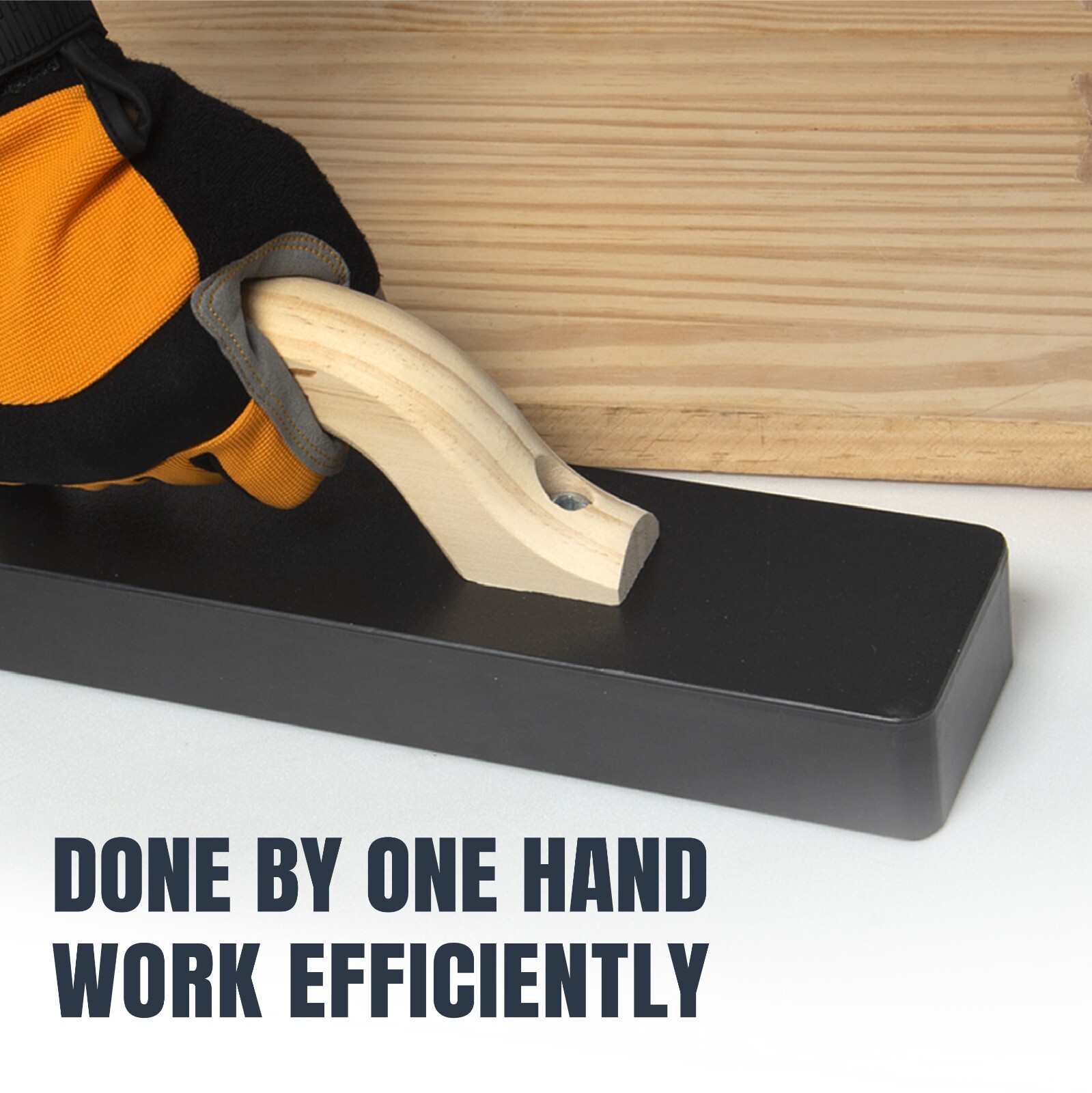 Tapping Block for Vinyl Plank Flooring, Hammer-Free Laminate Flooring Tools, 1PK