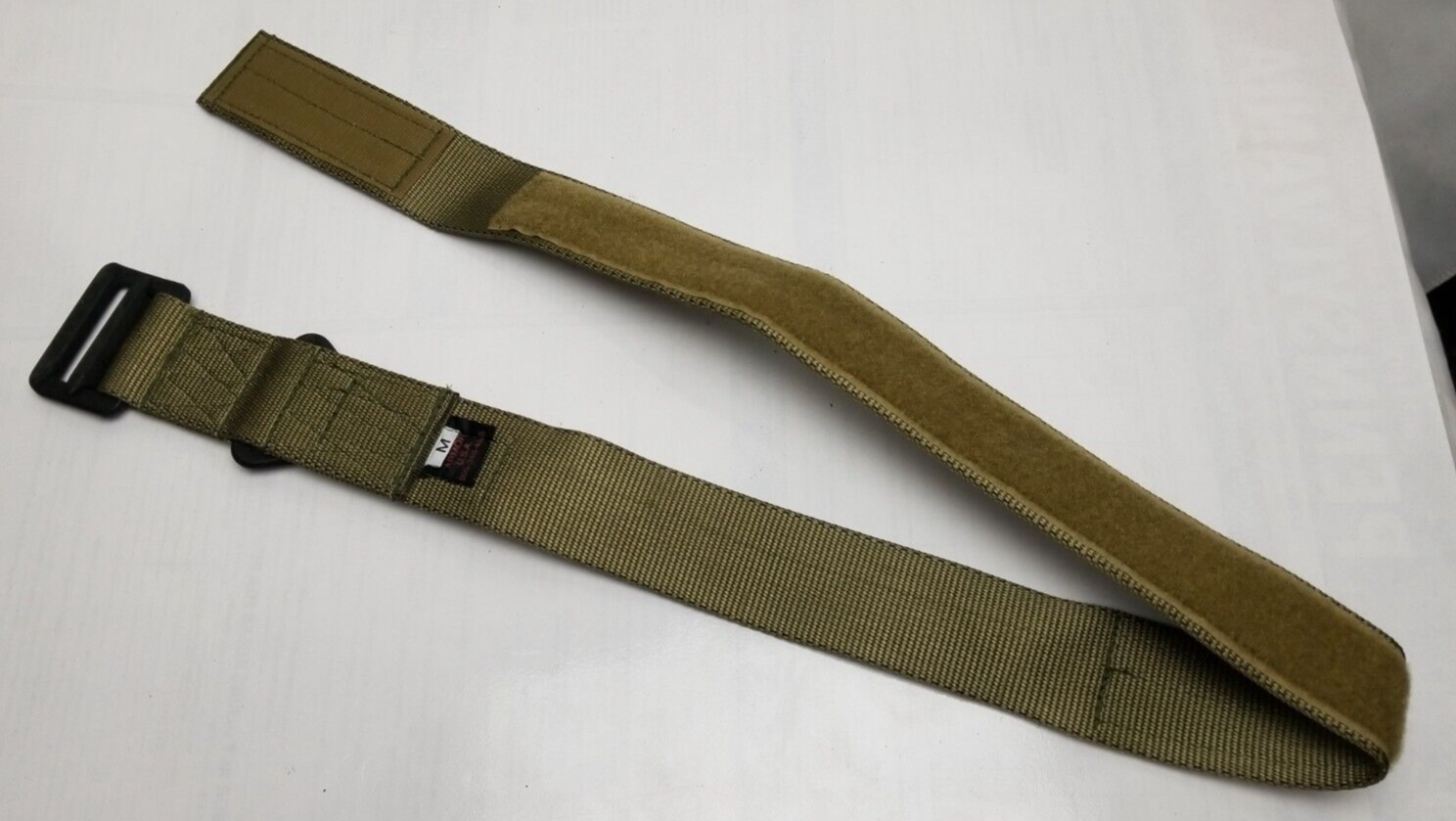 US Military 0612A Riggers Nylon Belt MEDIUM (32-37") OCP Tan