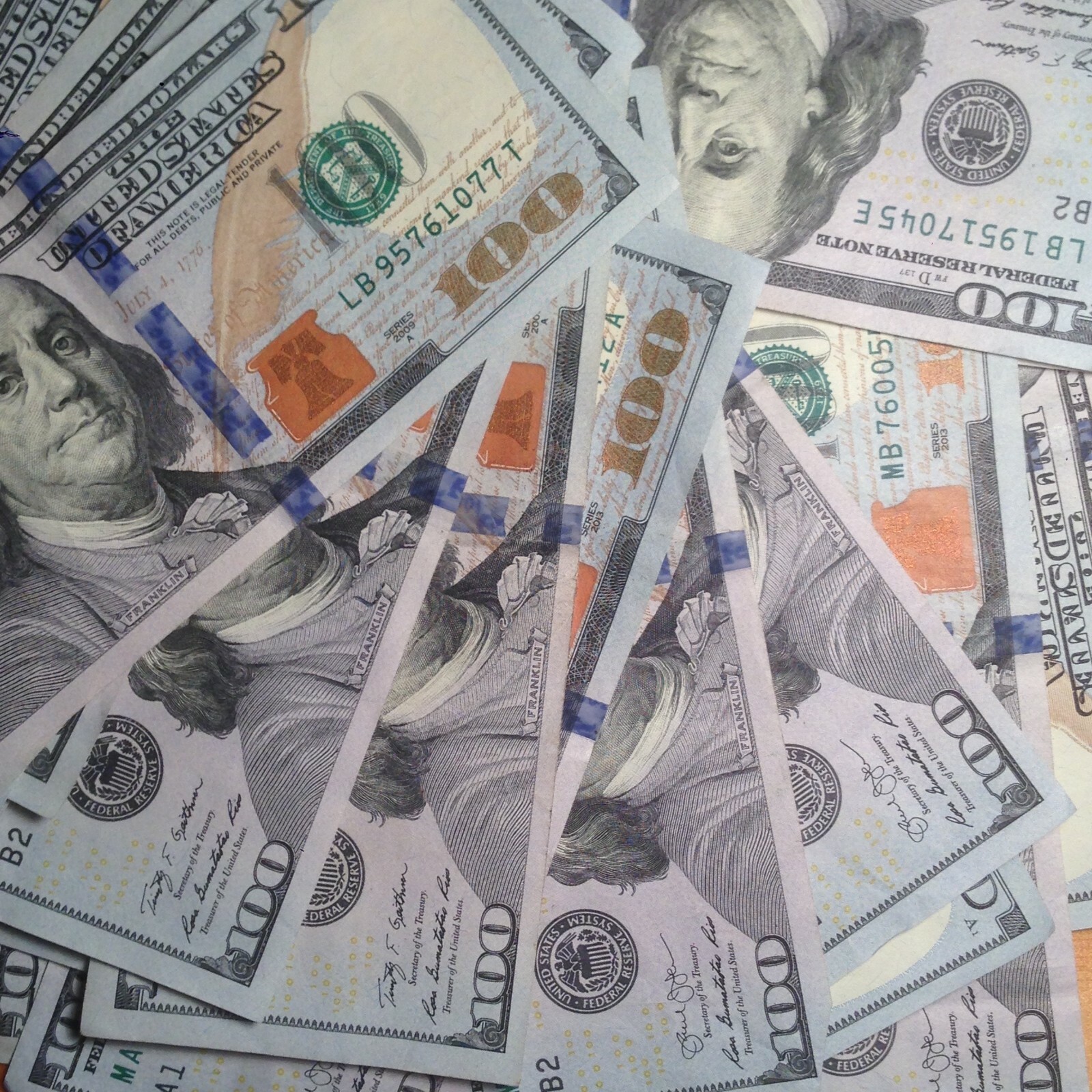 $500 CASH 5 One Hundred Dollar Bills Series 2009 2013 2017 the CHEAPEST ON EBAY