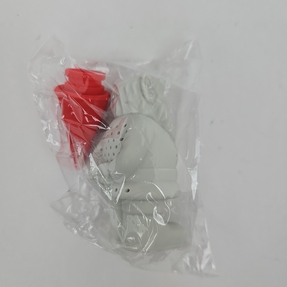 Fred Gnome Tea Infuser - Silicone with Removable Red Hat - New without box