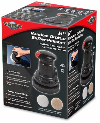 Vaper 22606 6" Random Orbital Buffer/Polisher