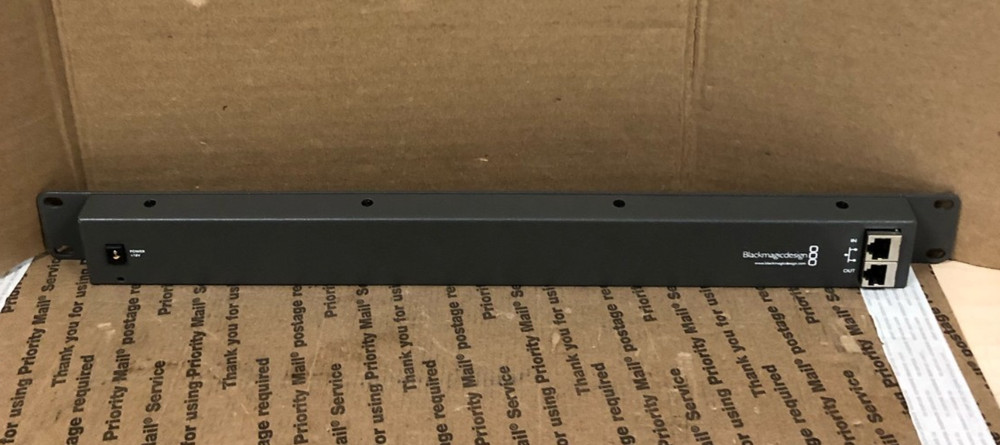 Blackmagic Design Videohub Smart Control W/AC-ADAPTER (TESTED)