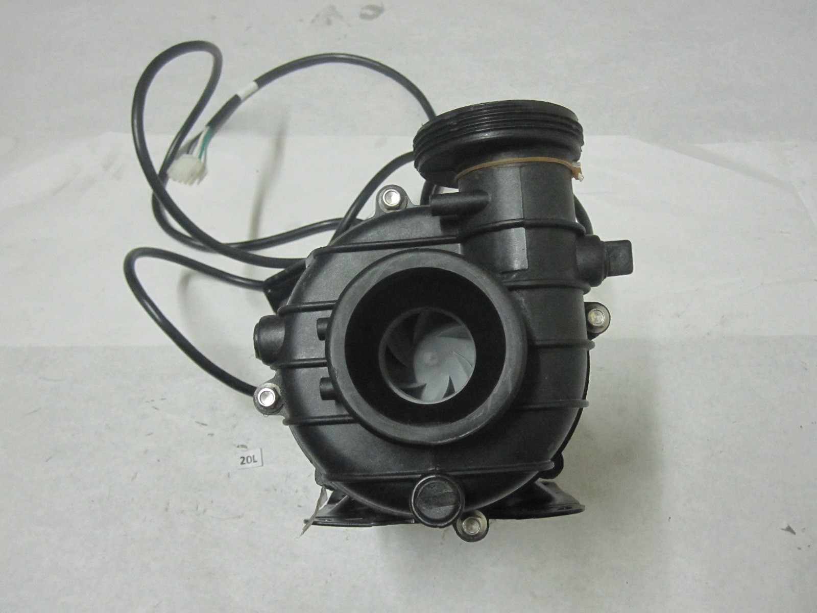 Balboa DuraJet Spa Pump 6HP 230V 1-Speed 56F 2" 3.1" threaded 6.5" Dia Motor