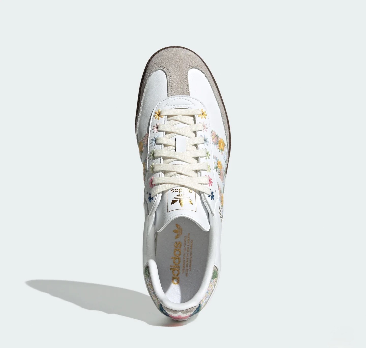 Juice x Adidas Originals SAMBA OG Low Top Skateboard Shoes Unisex White - HQ5155