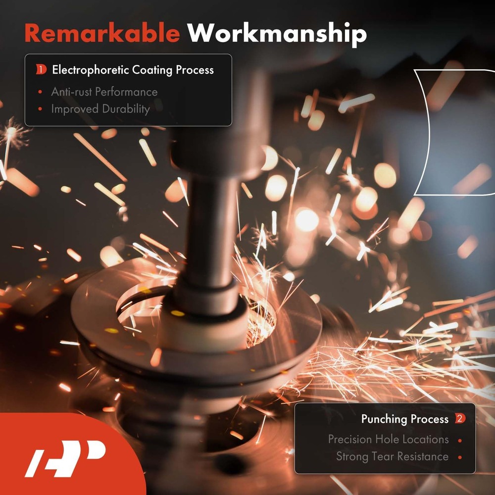 Front Driver Side Brake Dust Shield Compatible with Mini Cooper 2007-2015