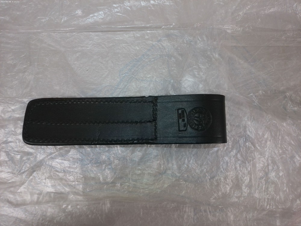 sunset gun leather case pencil case