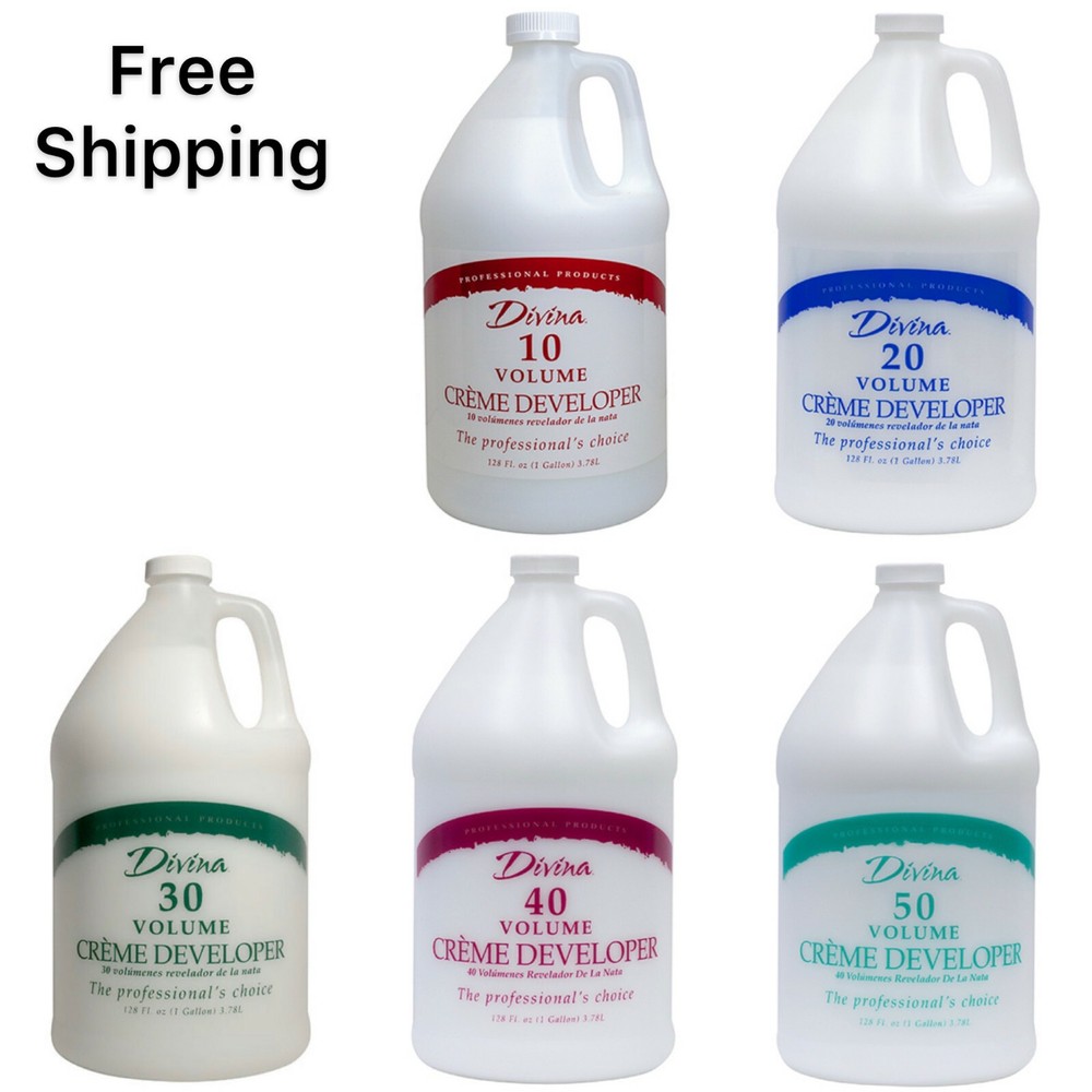 Cream Developer Gallon 10 20 30 40 or 50 Volume