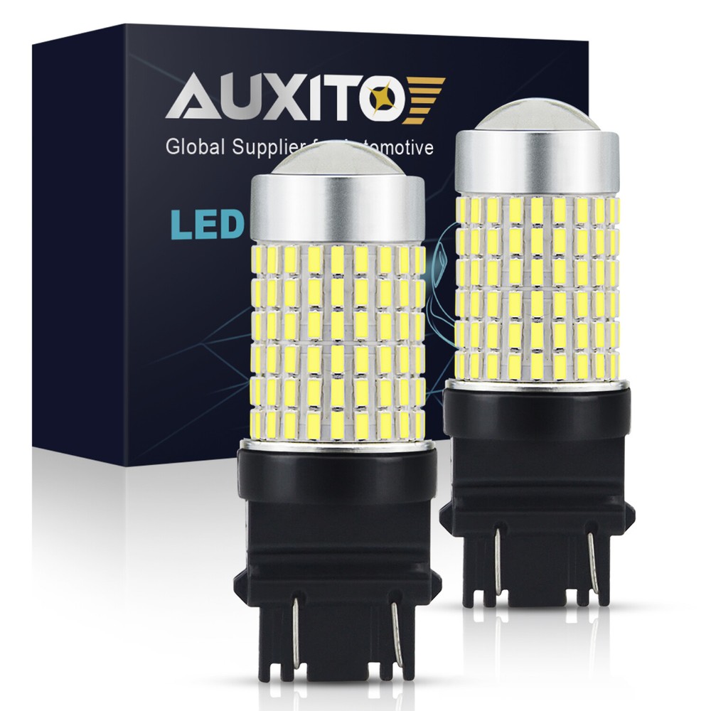 AUXITO 3157 3156 LED Reverse Backup Light Bulbs 6000K White 4000LM Super Bright