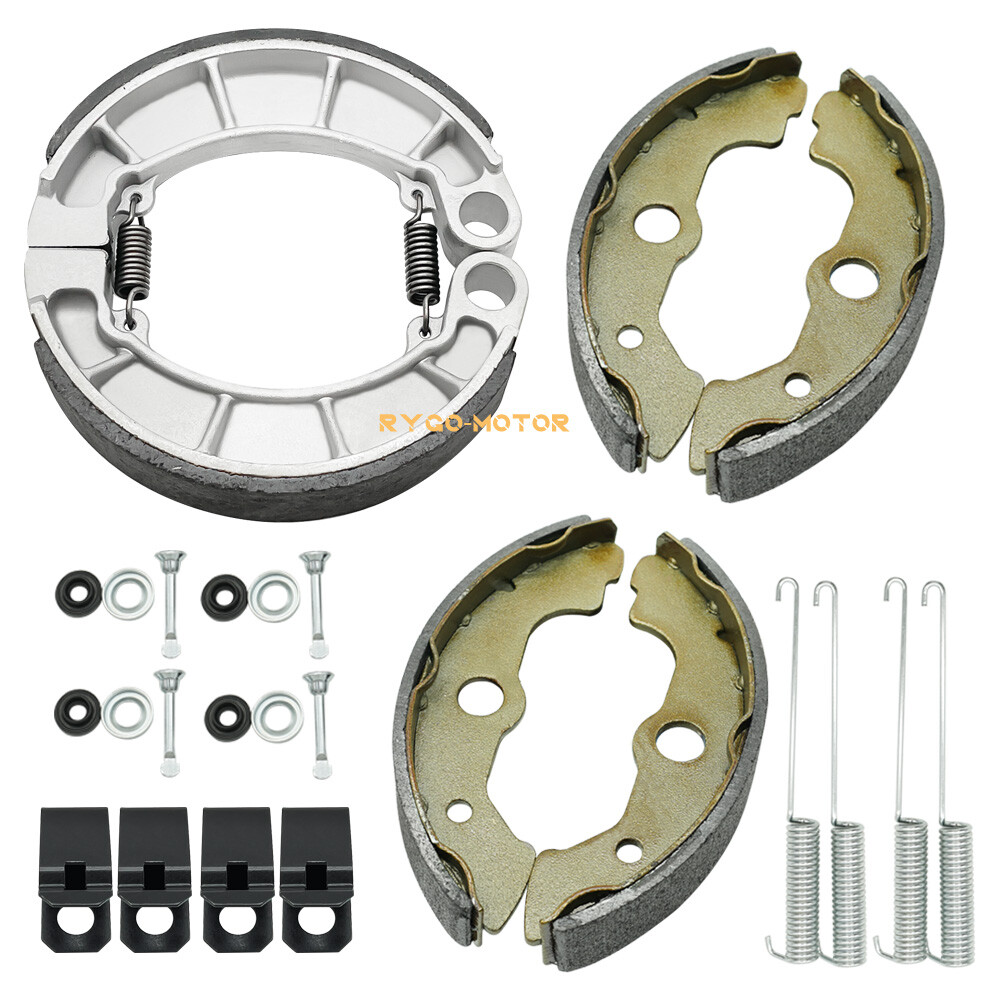 Front & Rear Brake Shoes Kit for Honda Foreman 400 450 TRX400FW TRX450FE/450FM