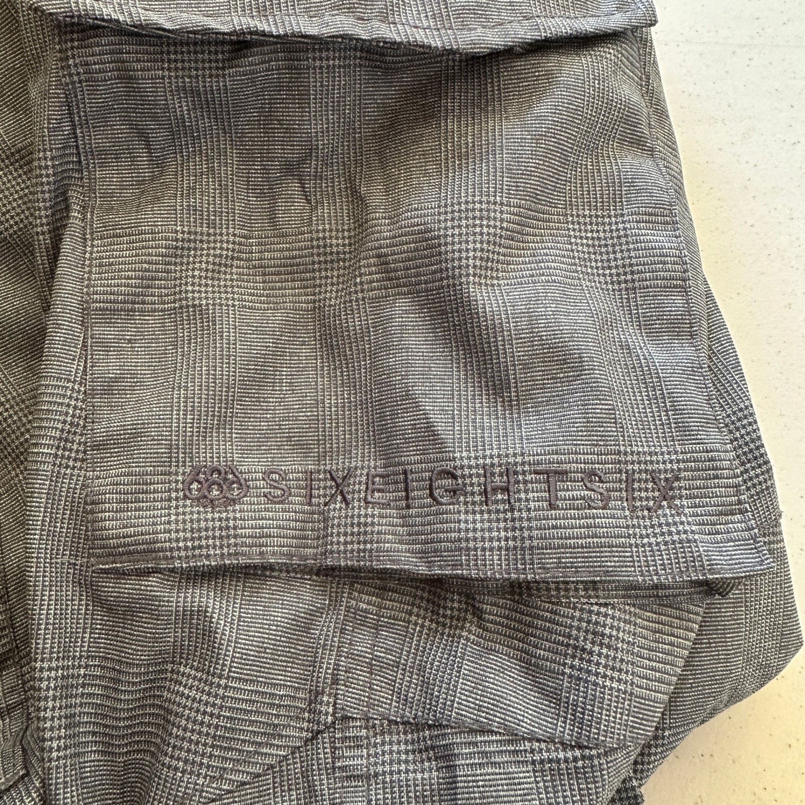 686 Mannual Infinity Ski Pant Mens XL Gray Snowboard Waterproof Breathable