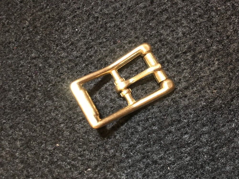 Roller Buckle - 5/8" - Solid Brass - Pack of 4 (F260)