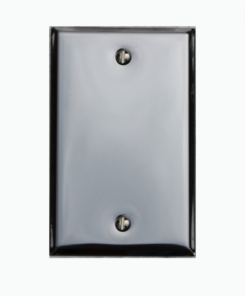 Switchplate Chrome Single Blank | Renovator's Supply