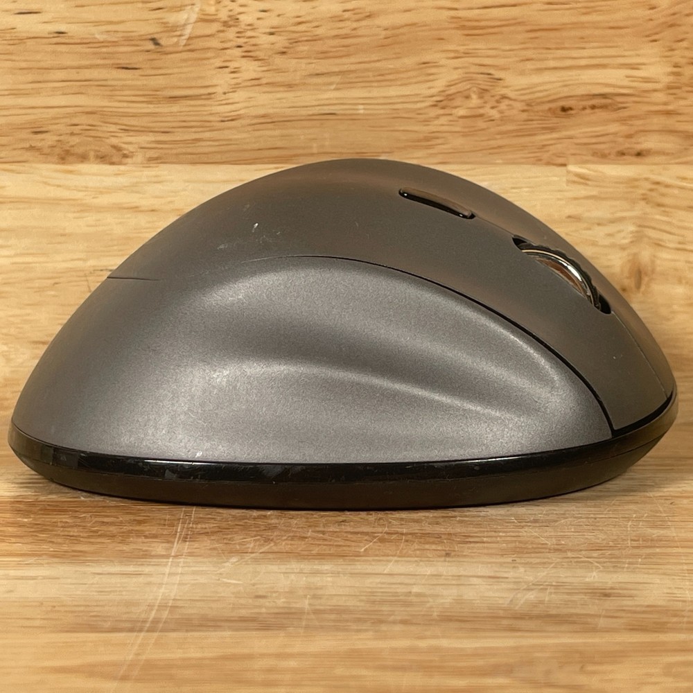 Micropack MP-V01W Gray USB Wireless 6-Buttons Ergonomic Vertical Optical Mouse