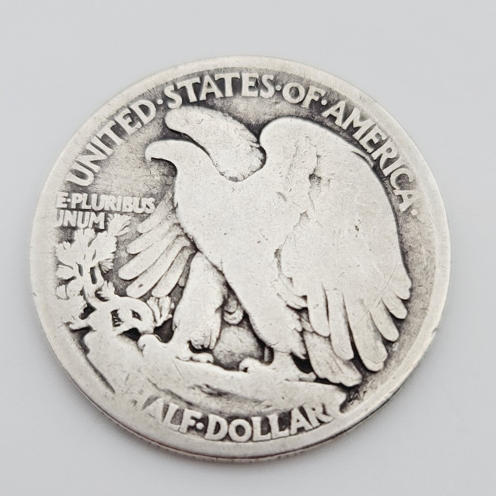 1917 50 Cent Walking Liberty Silver Half Dollar