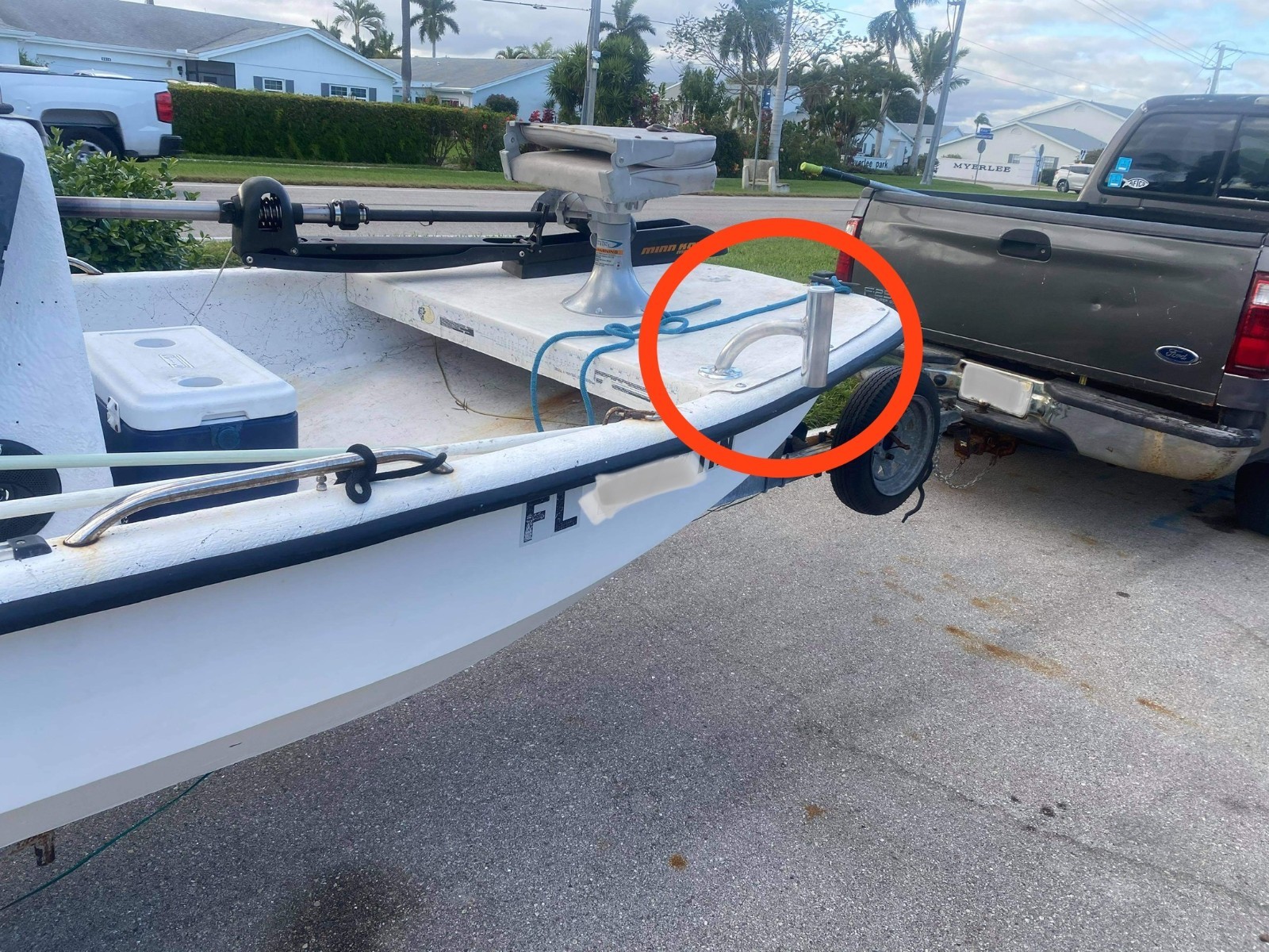 Aluminum Shallow Water Anchor Mount Bracket 1" 1.25" Straight Angled Curved