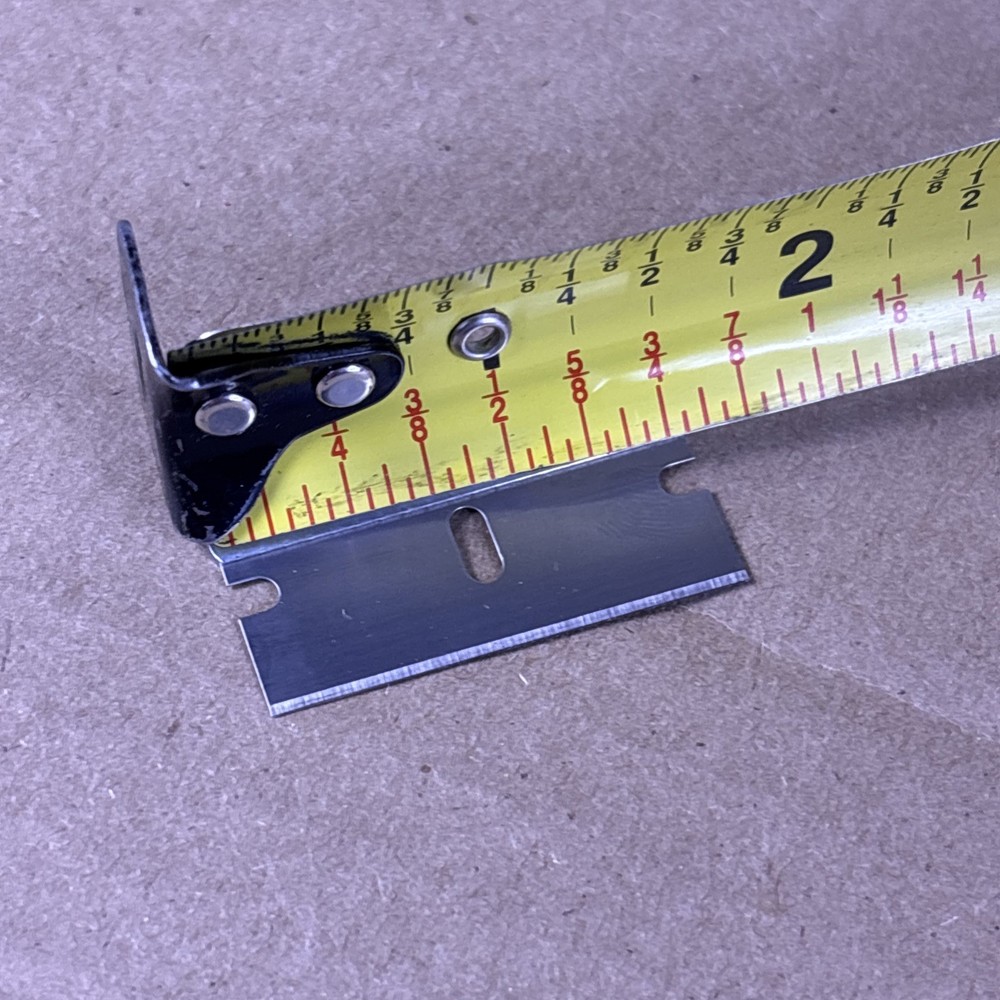 75 QUALITY MADE EXTRA SHARP INDUSTRIAL STRENGTH SINGLE EDGE RAZOR BLADES
