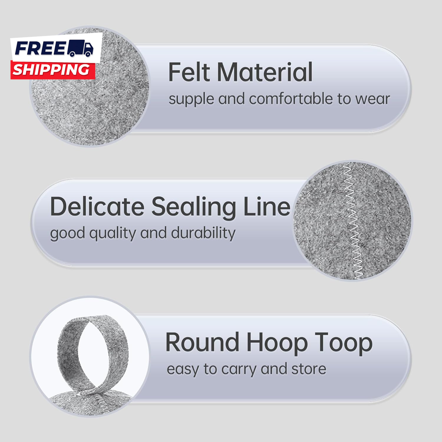 2 Pack Sauna Hat Wool Felt Sauna Cap Russian Banya Cap Unisex Sauna Hat