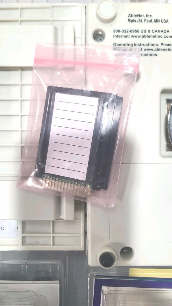 Ablenet Bookworm Literacy Tool Educational Devices & Memory Modules Lot Untested