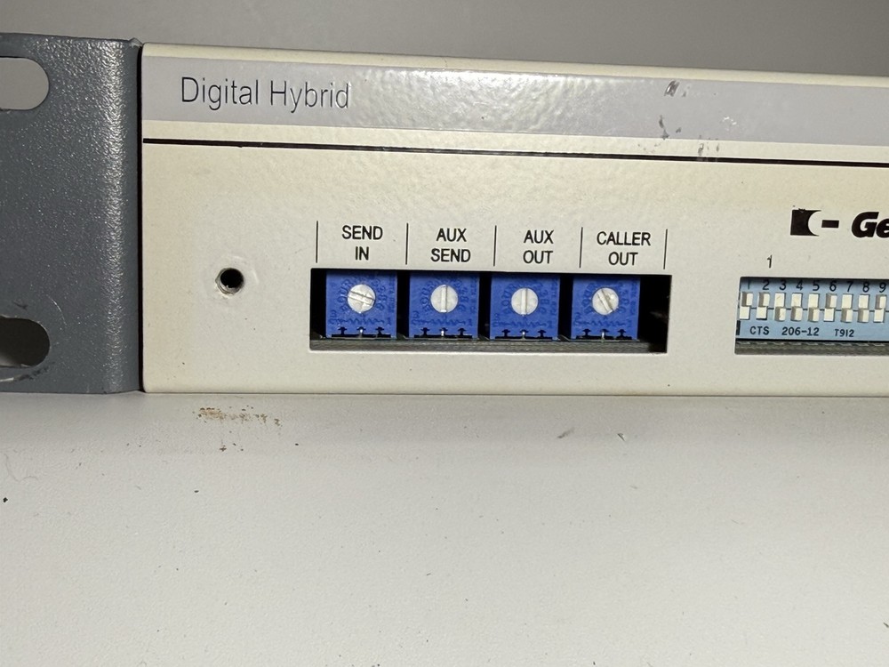 READ - Gentner DH20 Analog Broadcast Phone Line Console Audio Interface