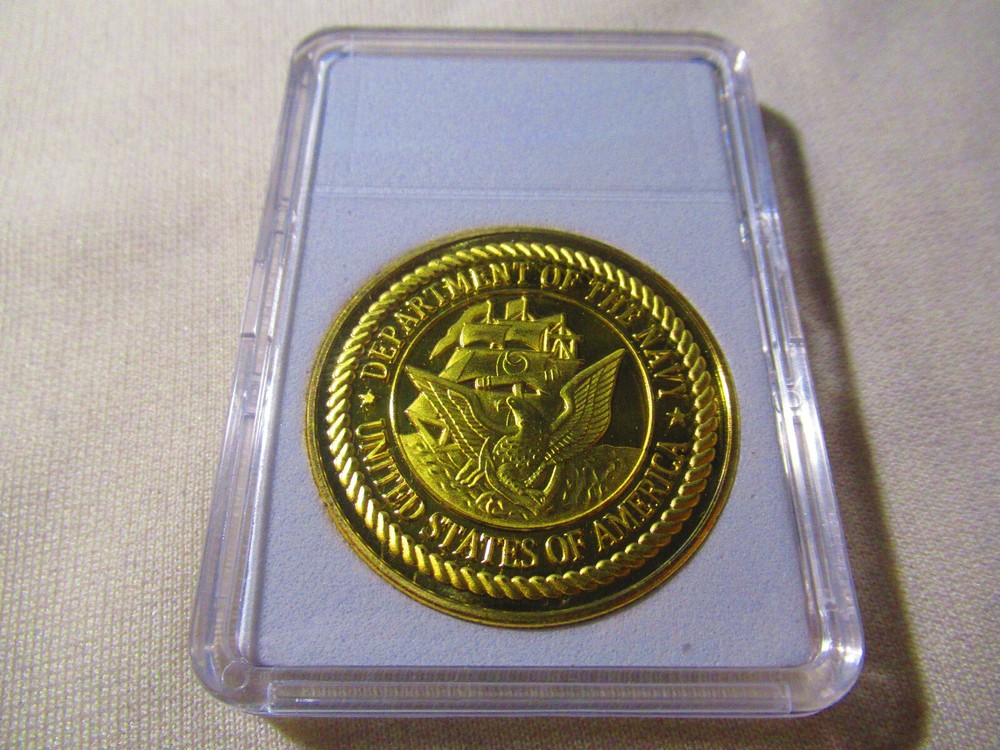 US NAVY - USS PREBLE (DDG-46) Challenge Coin