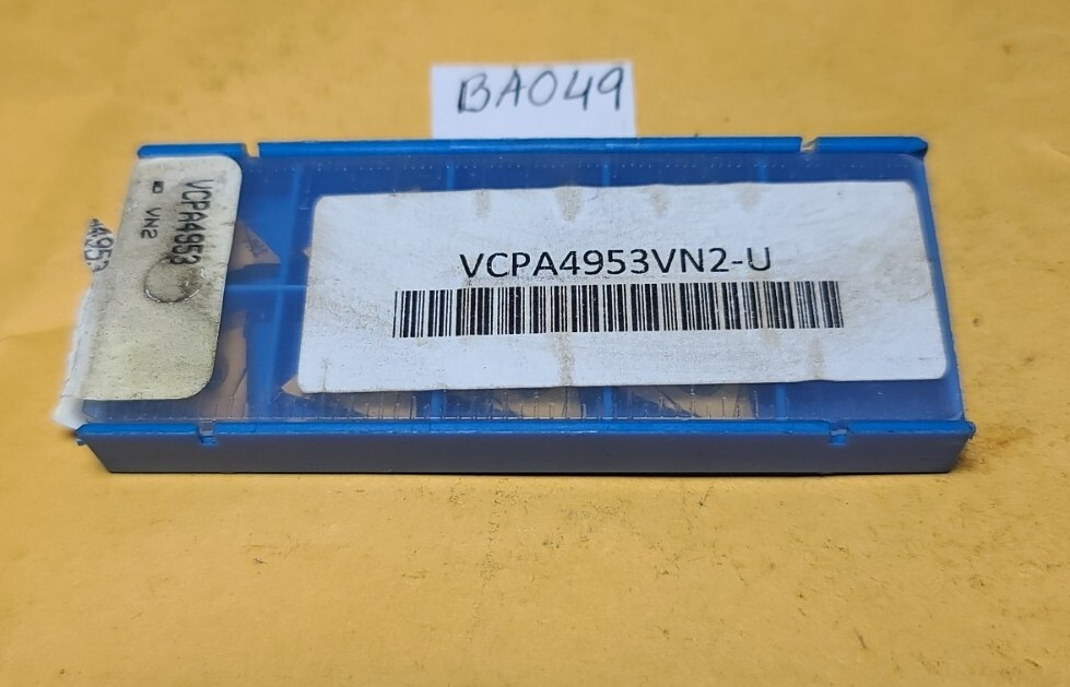 VALENITE VCPA4953 VN2 INSERTS 8 PCS