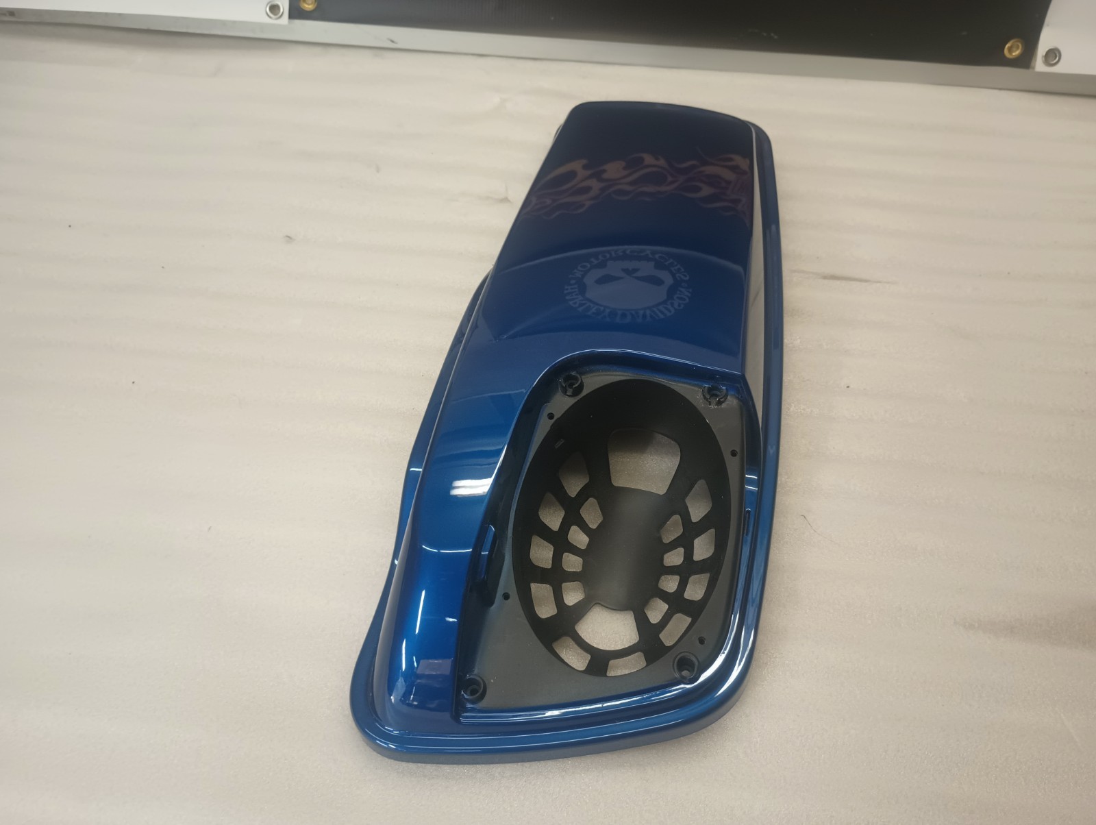 2015-16 Harley Davidson Touring Boom Audio Saddlebag Speaker Lids OEM