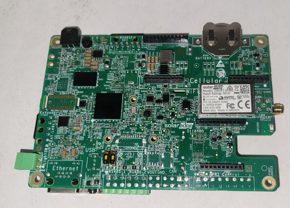 SolarEdge 2PT-PLNX PCB Communication Board
