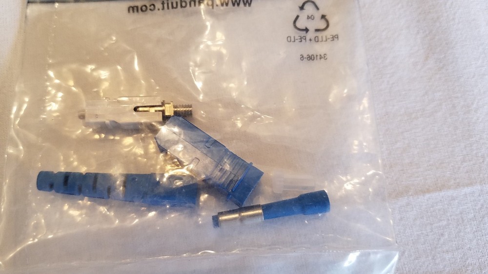 FSCSBU Panduit SC Single-Mode Simplex Connector - Field Polish