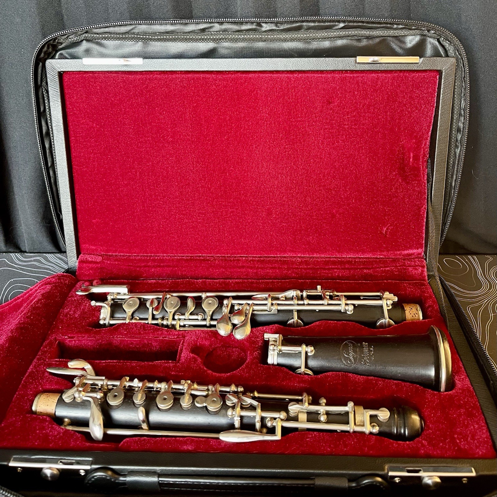 Selmer Signet Wood Oboe Partial Conservatory 1950’s W/New Case