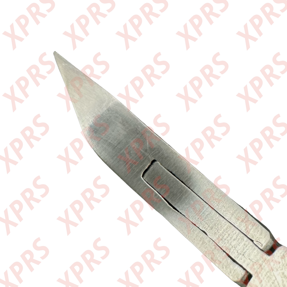 Nail Splitter, 6", Straight, Double Spring Checkered Handles, Premium