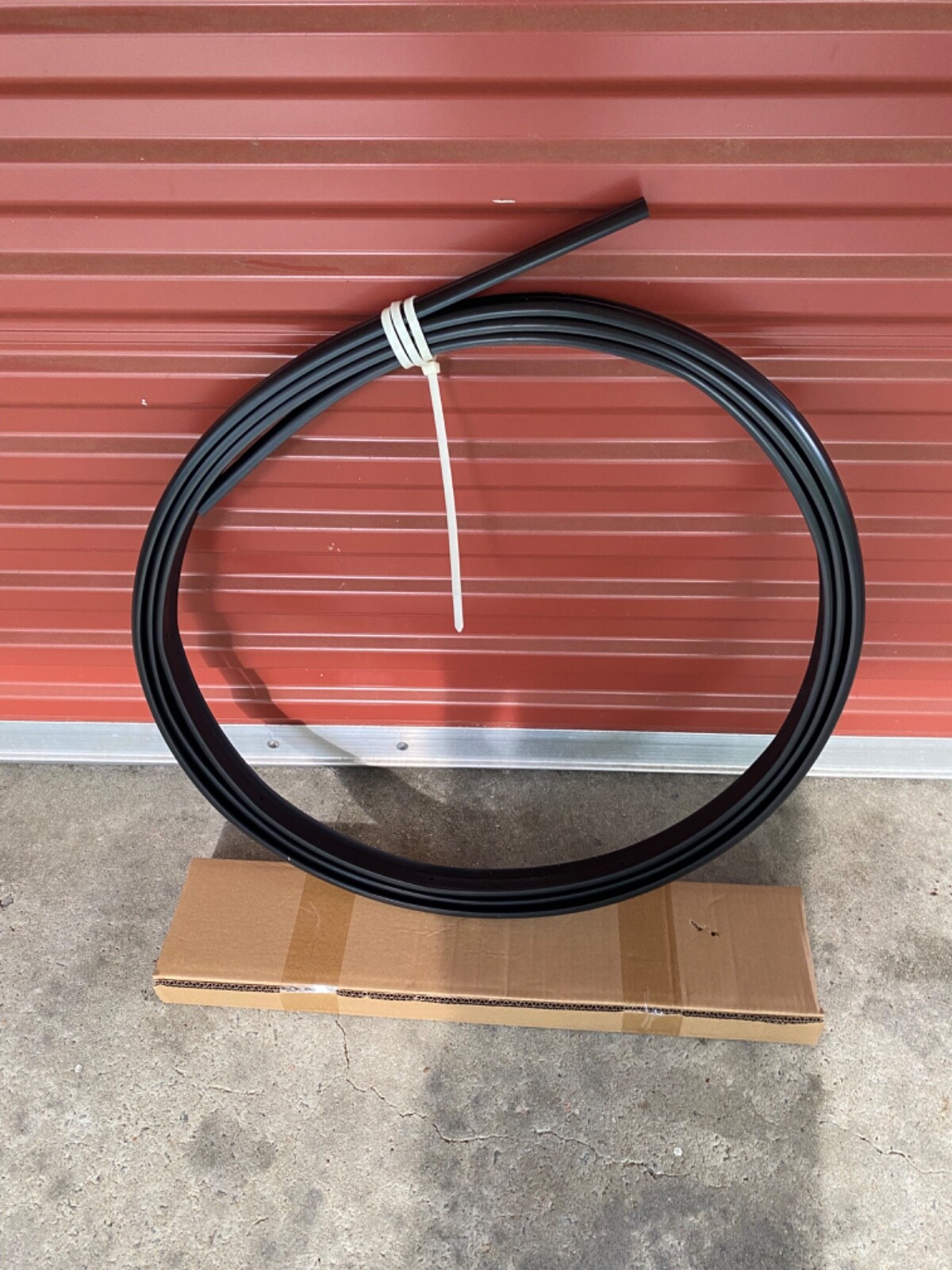 TACO Rigid Vinyl Flex-Core Rub Rail 1.58" x .635" - Black 20'