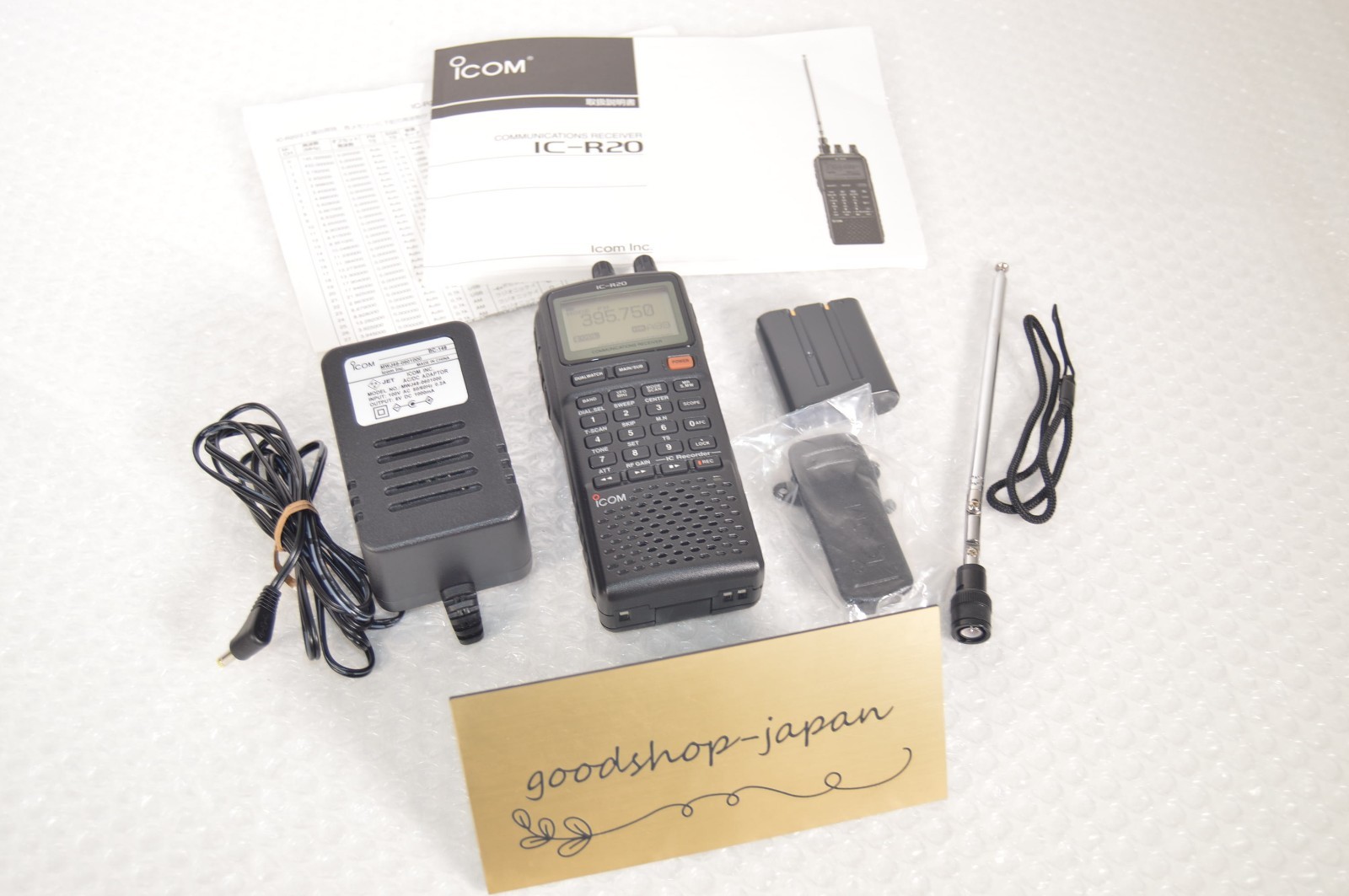 ICOM IC-R20 Wideband Handy Receiver 0.15MHz-3304.999MHz SSB CW AM FM WFM Working