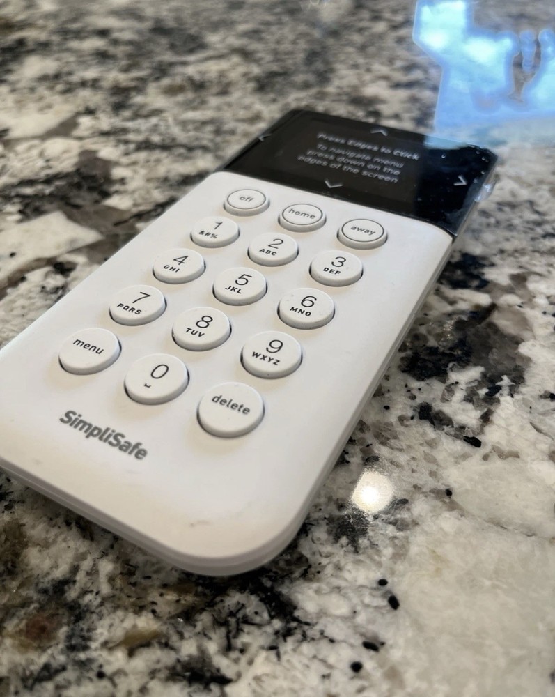 Simplisafe Wireless Key Pad Sskp3, Replacement Brand New