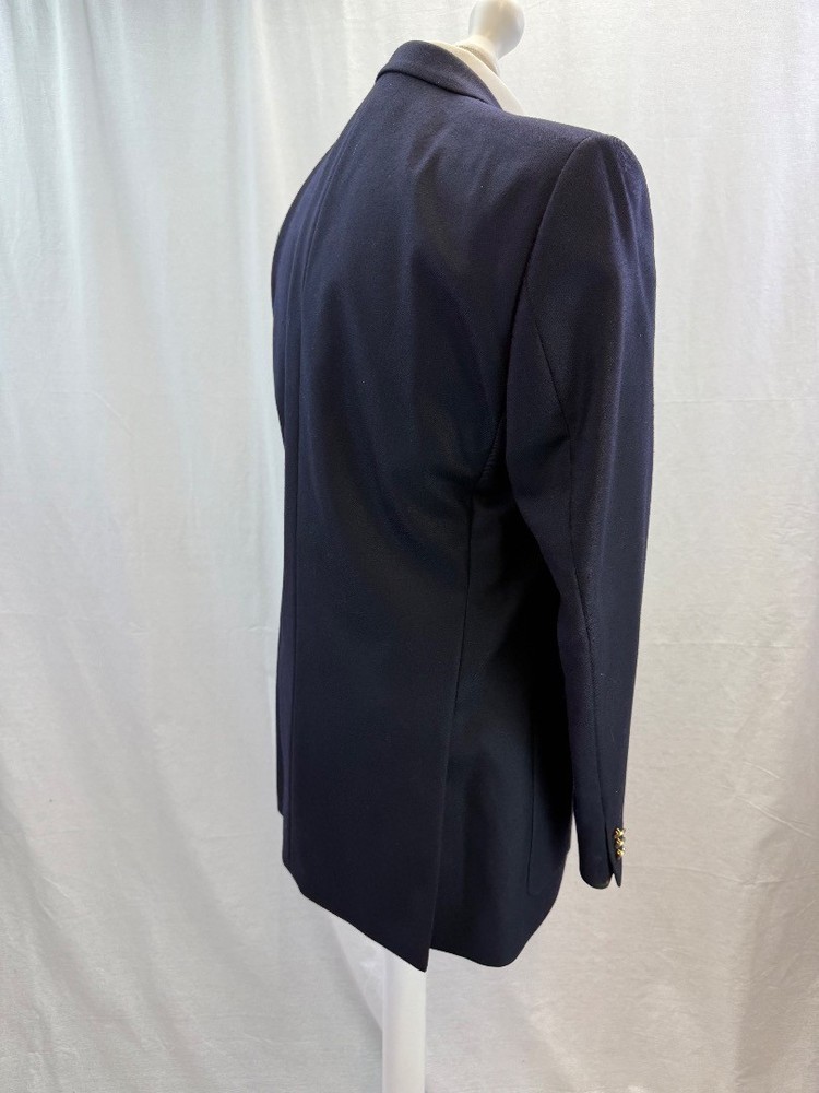 Berwin & Berwin Wool Blazer Size 40" Classic Navy Tailored Jacket