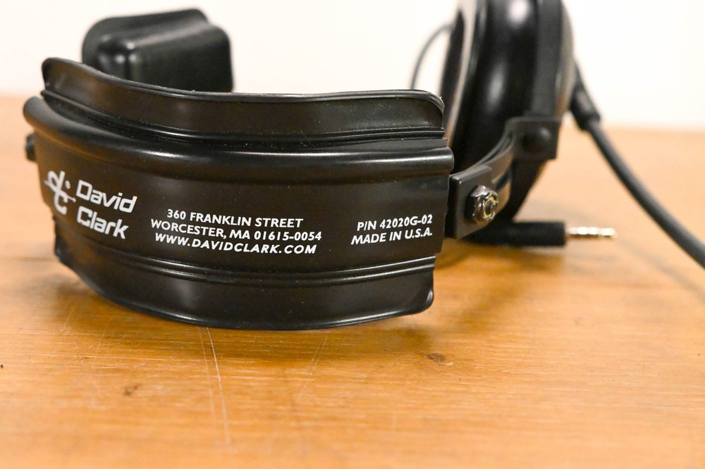 David Clark Single Ear, Over-The-Head Style Headset CG01YNC