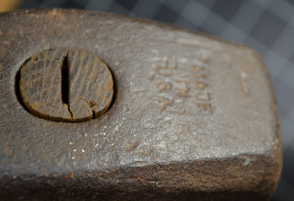 ATHA - #780 - HAND DRILLING HAMMER - 3# - ALL ORIGINAL