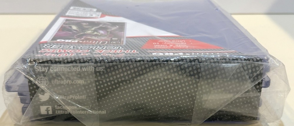 Ultra PRO 7-1/8" x 10-1/2" 10 Count Thick Comic Toploader Clear Holder Protector