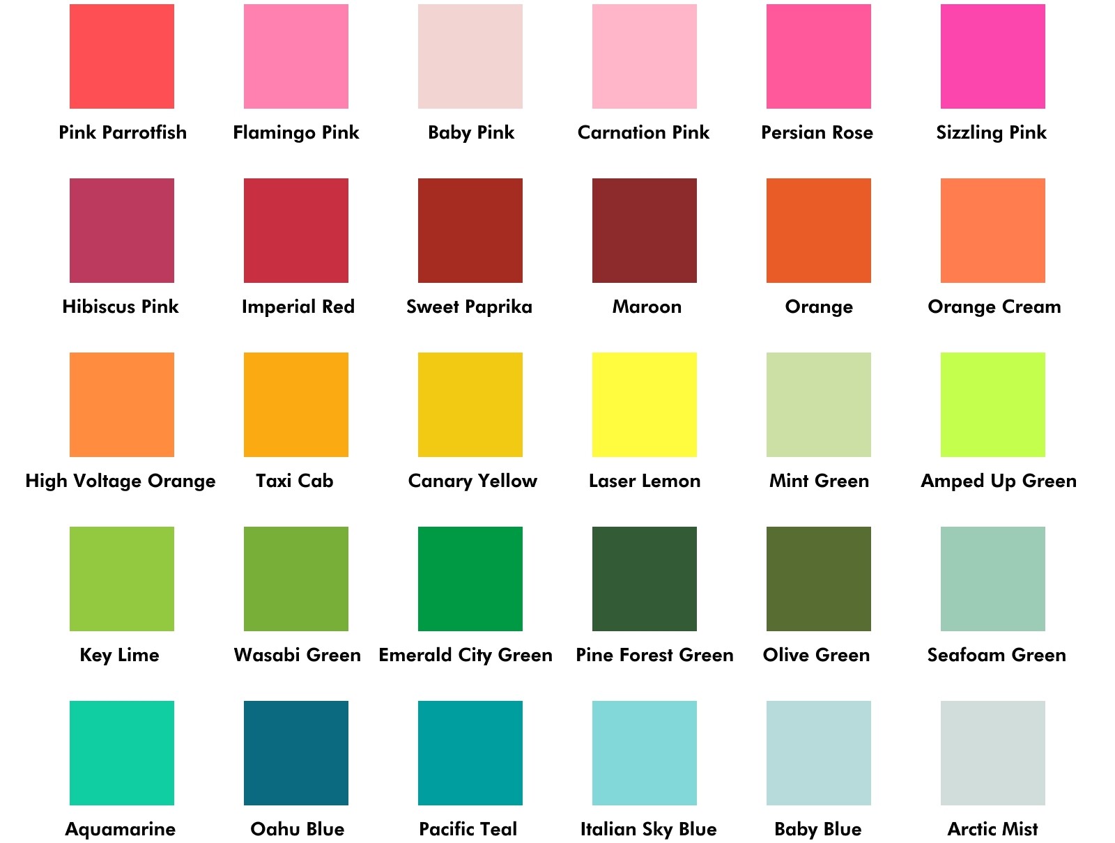 Premium 8.5" x 11" CARDSTOCK PAPER Color Paper - Over 50 Colors - Free Shipping