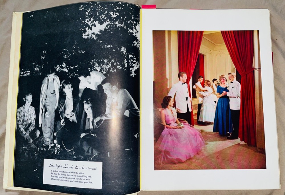 ORIGINAL 1955 Lindblom High School Yearbook: Eagle